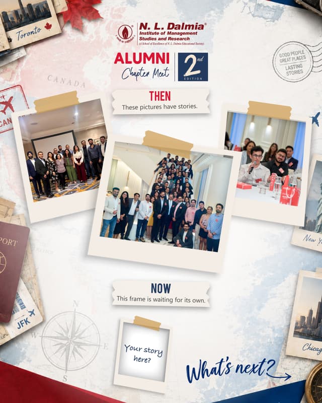 From familiar faces to new connections, every reunion adds something new to the story.
The 2nd International Alumni Chapter Meet 2026 is bringing our alumni community together across Canada and the USA — creating an opportunity to reconnect with familiar faces, meet new people, exchange stories and build connections that continue beyond the campus.
With every reunion, old connections grow stronger and new memories take shape.
This October, let’s make the next frame one to remember.
🔗 Register through the link in bio.
#NLDalmia #AlumniMeet #AlumniChapterMeet #NLDalmiaAlumni #GlobalAlumni #ReconnectReconnectRelive